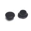 Afdekkap zwart voor knop 10mm/ø4mm