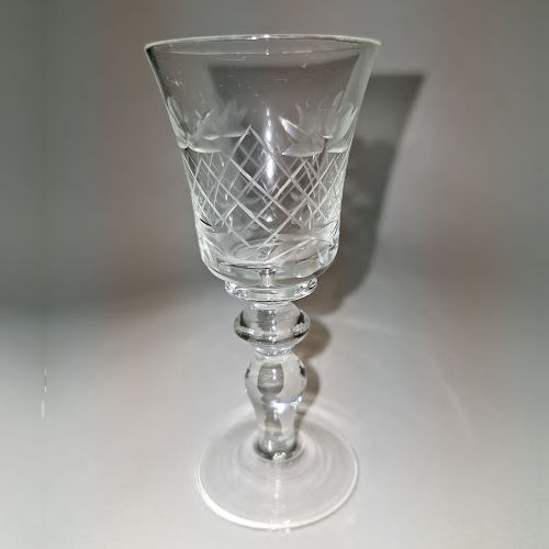 Franse Art Deco kristallen glazen