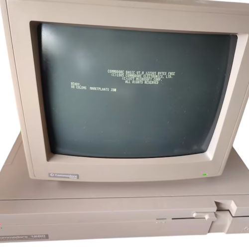 Commodore C128D met SIDKick