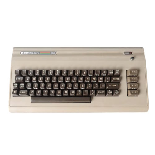 Commodore C64 Rev.250425 (resetknop)