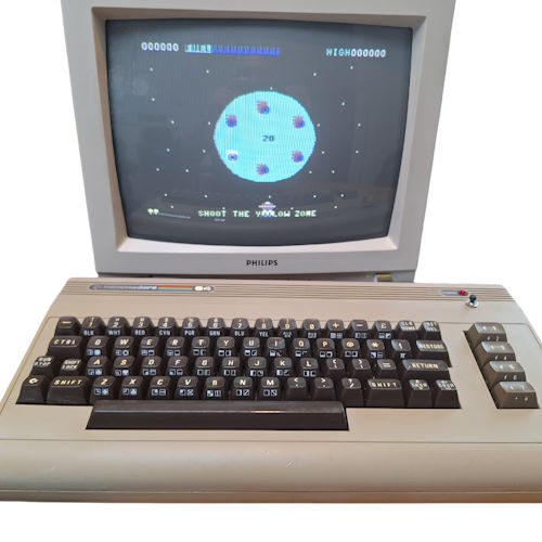 Commodore C64 Rev.250425 (resetknop)
