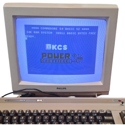 Commodore C64 Rev.250425 (resetknop)