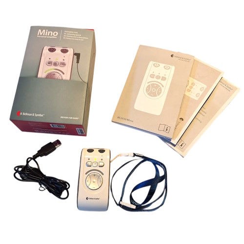 Mino inhoud Bellman Mino Luisterversterker