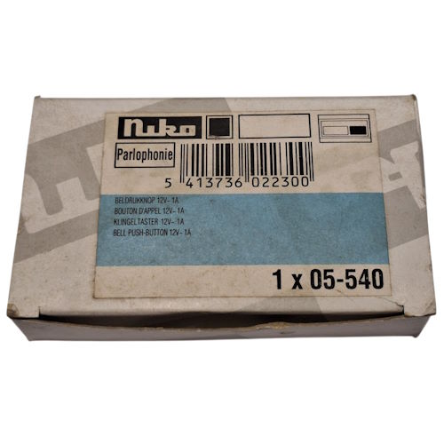 Niko 05-540 Beldrukknop 12V/1A