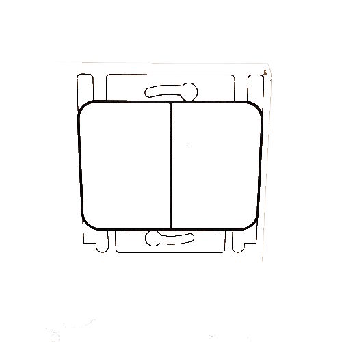 12650 draw Niko PR20 Schakelaars