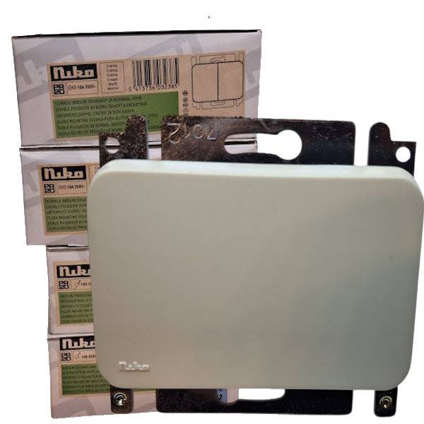 126xx front Niko PR20 Schakelaars