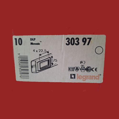 Legrand 30397 DLP-houder  4mod