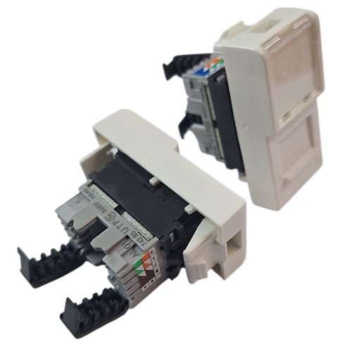 74285 2xRJ45 Legrand 74285 RJ45-module Cat5 UTP
