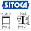 Sitoca 728 afm basic Sitoca 728 Verstelbare computertafel