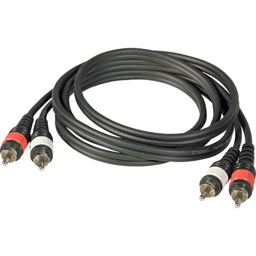 2-0365 kabel JB systems 2x RCA male - 2x RCA male