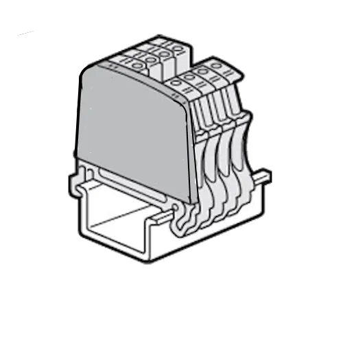 Legrand 37250 Eindplaat railklem