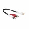 AK2020 Audio splitterkabel  1x RCA female - 2x RCA male