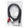 AK2076 Audiokabel  1x 3,5 stereo jack male - 2x RCA male