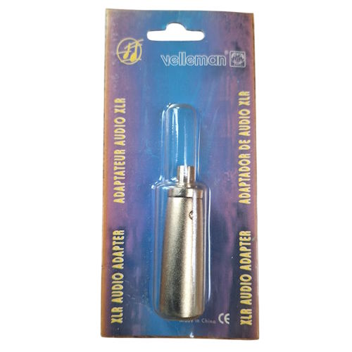 CAA11 box Adapter XLR male - RCA female